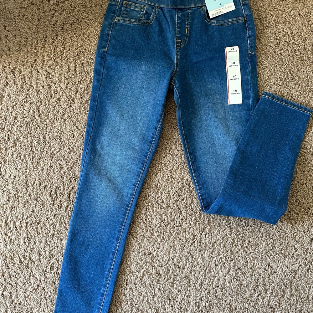 Girls Blue Jeans - Cat and Jack size 10